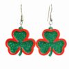 O1CN013jvn0B1ZFcZ4AAITs_1794553165-0-cib Wholesale Green Fashion Simple Lucky Clover St. Patrick Clover Personality Earrings