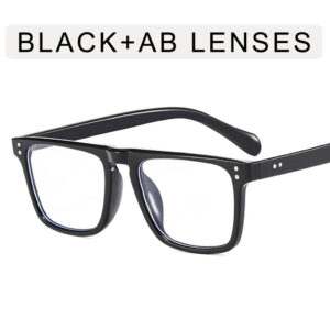 Metal hinge / Black frame anti-blue light Film