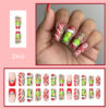 Wholesale Plastic Christmas Bow Fake Nails