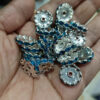 Wholesale 200pcs 15mm Silver Plated Wave Diamond Wheel Clip DIY Handmade Spacer Beads
