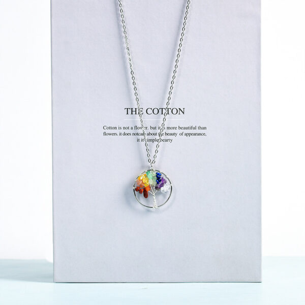 O1CN013oLM1v1Eei8b5PpBa_993710377-0-cib Wholesale Amethyst Bark Rope of Life Rose Quartz Citrine Necklace