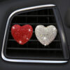 Wholesale Car Diamond Heart Aroma Diffuser