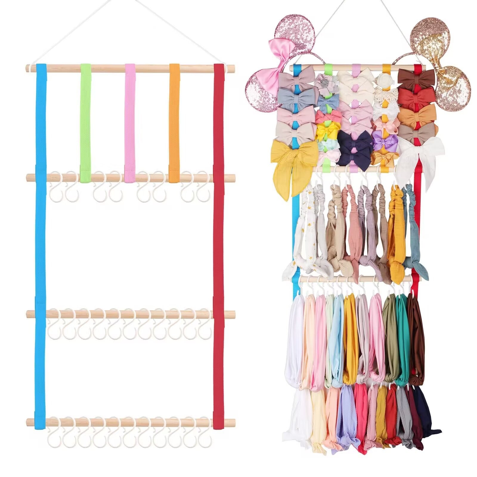 Wholesale Wooden Barrette Display Stand