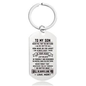 W00031 Keychain Silver