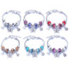 O1CN013sAjnW1FdcmHasUkQ_2200735560510-0-cib Wholesale Butterfly Pendant Multicolor Beaded DIY Bracelet