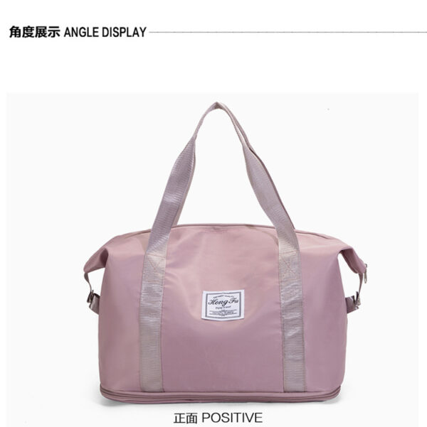 O1CN013t9kOI1wKPr7Sm52a_2213758266289-0-cib Wholesale Travel Bag Storage, Dry and Wet Separation Luggage Bag, Large Capacity Polyester Handbag