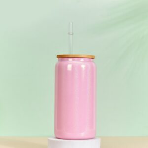 16oz single layer rainbow paint-pink / 401-500ml