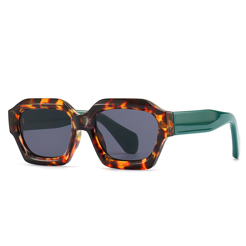 Wholesale Irregular lygon PC Sunglasses