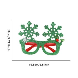 Green snowflake style