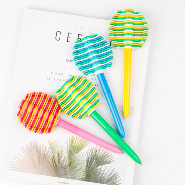 Wholesale Rotary Pressure Relief Plastic Ballpoint Pen