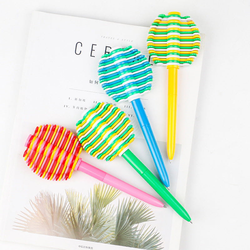 Wholesale Rotary Pressure Relief Plastic Ballint Pen