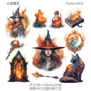 2 flame witch