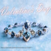 Wholesale Heart of the Ocean Heart Diamond Metal Bracelet
