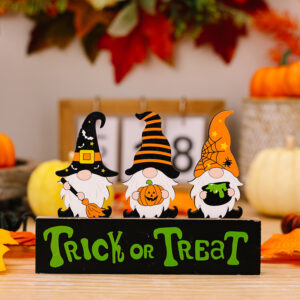 Halloween wooden letter Table A