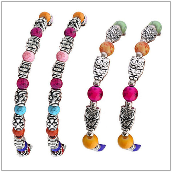 Wholesale Owl Bright Alloy Bracelets