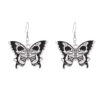 O1CN01437t2h1POBjP3L0Is_2213249061830-0-cib Wholesale Halloween Punk Style Dark Butterfly Skull Series Skull Alloy Earrings
