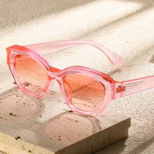Wholesale Irregular Hip Hop Line Women's PC Sunglasses