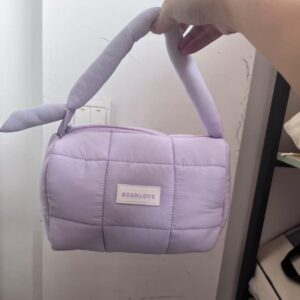 Portable puff style-purple