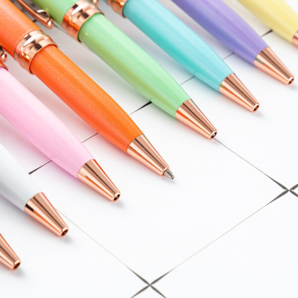 Wholesale Metal Candy Color Ballpoint Pen