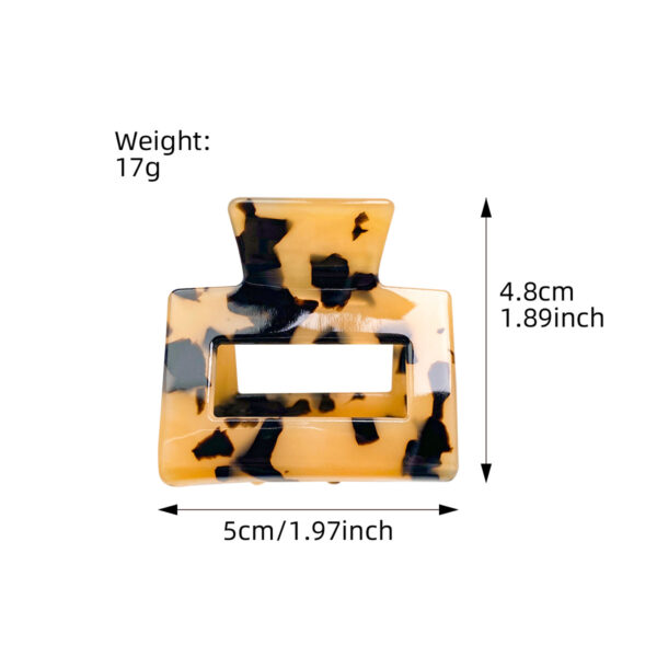 Wholesale Vintage Tortoiseshell Acetate Horsetail Hair Clips