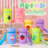 Wholesale Mini Portable Silicone Bucket Storage Bag Coin Purse Keychain