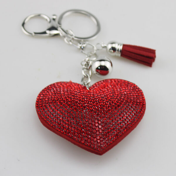 O1CN0147Ic9i2MtO3oEONJe_2217751789885-0-cib-1 Wholesale Rhinestone Colorful Heart Keychain
