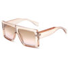 Wholesale PC Square Large Frame Men's Sunglasses