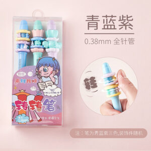 0.38mm / Three pieces-blue and purple