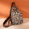 Wholesale Oxford Cloth Leopard Breast Bag