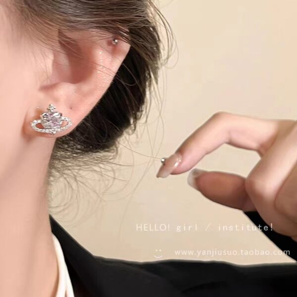 O1CN014CHZEl1FpzYoAzBcL_2211684520537-0-cib Wholesale Planet Heart Zirconia Earrings