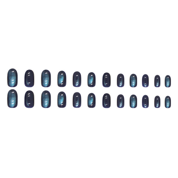 Wholesale Deep Cat Eye Oval Round Nail Stickers