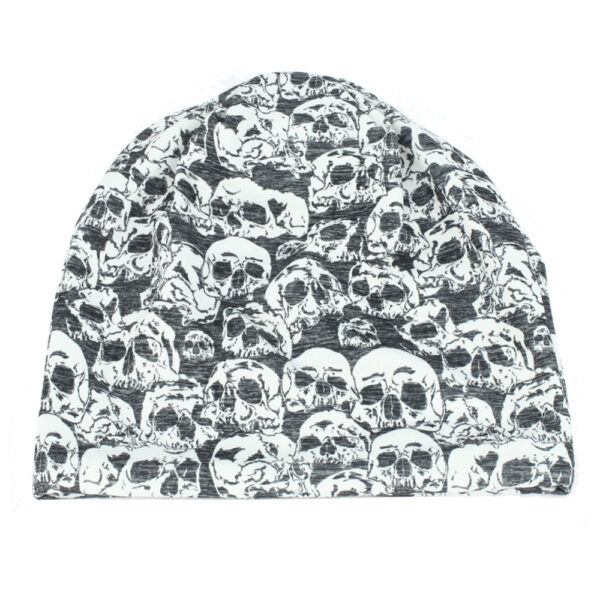 Wholesale Personalized Printed Skull Head Covers, Outdoor Warm Ear Protection, Cotton Pile Caps