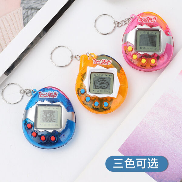O1CN014GT1HG1WzTAPgtbpF_2214833622859-0-cib Wholesale of Plastic Keychains for Handheld Mini Pet Development Game Machines