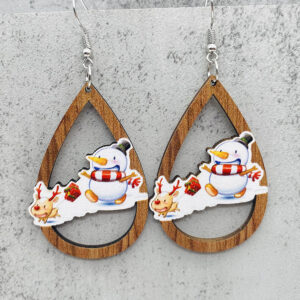 JE1113H / Wooden earrings
