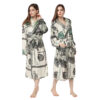 O1CN014MunUb2Ha517b9qHD__2047639166-0-cib Wholesale Robe Lapel Loungewear Flannel Robe