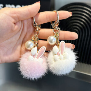 O1CN014OYPmj1O4ClFs3MNZ__2215883801651-0-cib Wholesale Cute Bunny Plush Keychain