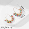 O1CN014PEnFe24GlP8M4Aps_3880997364-0-cib Wholesale V Shape Tassels Rice Beads Earrings