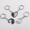 Wholesale Love Cat Metal Keychain