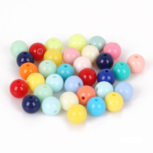 Random color mixing / About 8mm, hole diameter about 1.8mm, about 100 pieces/pack