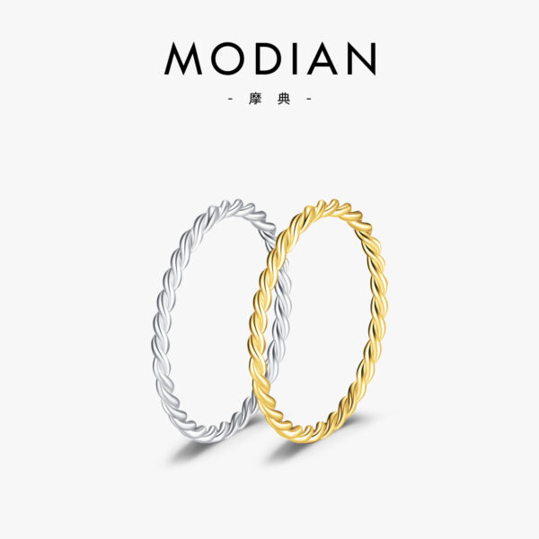 Wholesale Fried Dough Twists Sterling Silver Ring