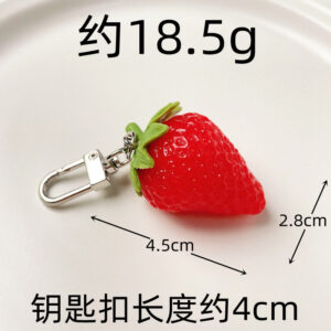 Light leaf red strawberry door buckle / Golden Door Buckle