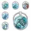 O1CN014UVHlB1hDLILMaFIE_3195554243-0-cib Wholesale Metal Sea Turtle Starfish Conch Keychain