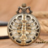 O1CN014Z5rrg1gmJnGanzaw_1001294184-0-cib Wholesale Hollow Bone Vintage Necklace Alloy Pocket Watch