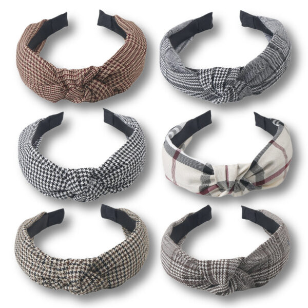 Wholesale Fabric Retro Sweet Wide Edge Headband