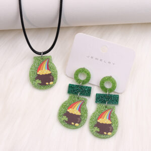 Rainbow gold coin jar-suit