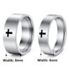 Wholesale Cross Stainless Steel Ring