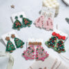 O1CN014ck5Uk1TQG1Bg8nAM__2207499512376-0-cib Wholesale Christmas Series Christmas Tree Rice Bead Earrings