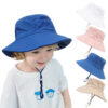 Wholesale Children's Breathable Basin Hat Beach Bucket Hat