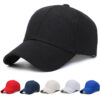 O1CN014ebTQB1oFoi7onDJi_2212850555196-0-cib-2 Wholesale Cotton Hard Top Solid Color Light Board Baseball Cap