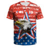 O1CN014eh0kU1Y6Ag9WcwXP_2215458823009-0-cib Wholesale American Independence Day Flag 3D Digital Printing Round Neck Casual T-Shirt